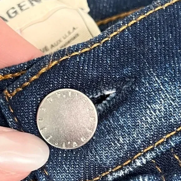 L'AGENCE| ABIGAIL FRENCH SLIM RIPPED SKINNY JEANS - Picture 5 of 10